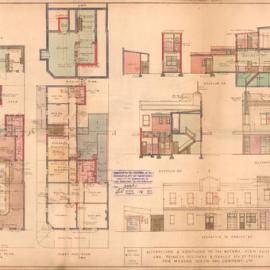 Plan - Additions to existing building, Hotel, 597 King Street Newtown, 1938