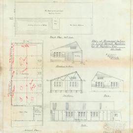 Plan - New building, Factory, 17 Lord Street Newtown, 1945