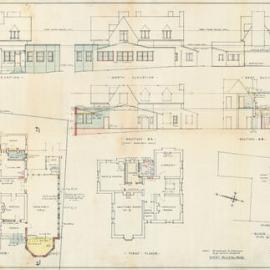 Plan - Additions to existing building, Nursery School, 146 Burren Street Newtown, 1945
