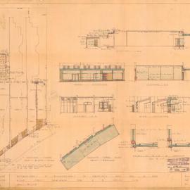 Plan - Additions to existing building, Shops, 305-309 King Street Newtown, 1941