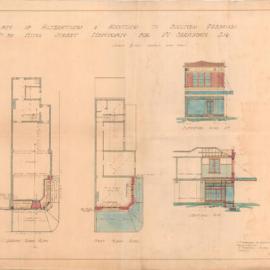 Plan - Alterations to existing building, Shop, 381 King Street Newtown, 1926