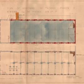 Plan - Additions to existing building, Factory, 20 Camden Street Newtown, 1926