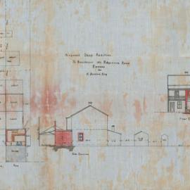 Plan - Additions to existing building, Shop, 152 Edgeware Road Newtown, 1926