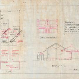 Plan - Additions to existing building, Cottage, 67 Enmore Road Enmore, 1924