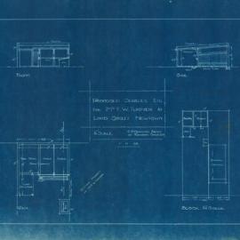 Plan - New building, Stables, 151 Lord Street Newtown, 1923