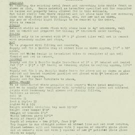 Plan - Alterations to existing building, Shop, 133 Enmore Road Enmore, 1923