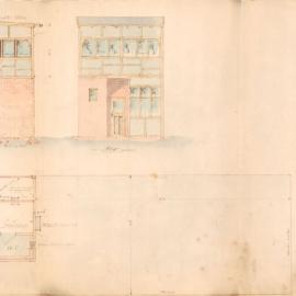 Plan - Additions to existing building, Residence, Bligh Street Newtown, 1923