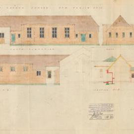 Plan - New building, Parish Hall, 11 Stanmore Road Enmore, 1938