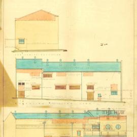 Plan - Additions to existing building, Theatre, 7-13 Bedford Street Newtown, 1939