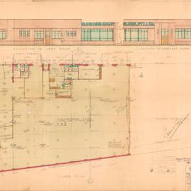 Plan - New building, Factory, 176 Lord Street Newtown, 1944