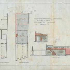 Plan - Additions to existing building, Shop, 257 King Street Newtown, 1920