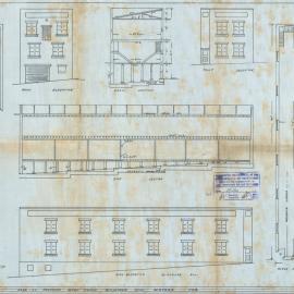 Plan - New building, Warehouse, Missenden Road Newtown, 1934