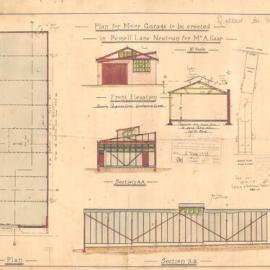 Pemell Lane Newtown. Motor Garage for Mr A Gear.