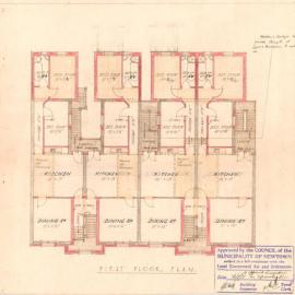 Wilson St (27-33) Newtown. Conversion of dwelling into flats.