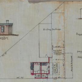 Plan - Additions to existing building, Cottage, 18-20 Iredale Street Newtown, 1925