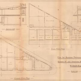 Enmore Rd & Crescent St Newtown. Business premises.