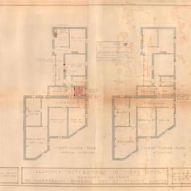 Newtown Branch, Commercial banking Coy of Sydney Ltd. Alts to 1st floor.