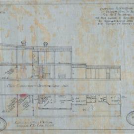 Plan - Alterations to existing building, Saloon, 188 King Street Newtown, 1924
