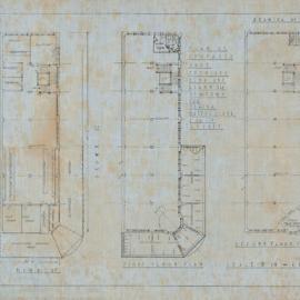 Plan - New building, Shop premises, 206-208 King Street Newtown, 1924
