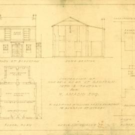 Hugo St (44-46) Redfern. Conversion into a factory.