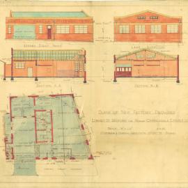 Edward St & Vine St (60-66) Redfern. New factory premises for Chippendale Estates Ltd.