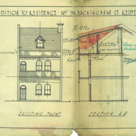 Buckingham St (94) Redfern. Alterations.