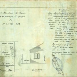 Eveleigh St (88-90) Redfern. Alterations to premises (bathrooms and wash houses).
