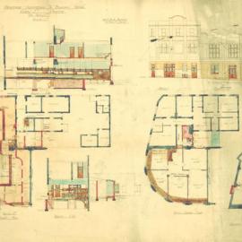 Regent St Redfern. Alterations to the Bellevue hotel.