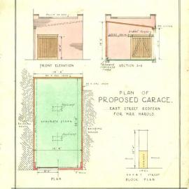 East St Redfern. Garage for Mrs Harold.