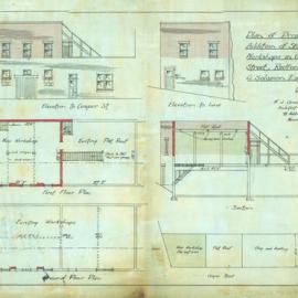 Cooper St (20) Redfern. Additional storey to workshops.