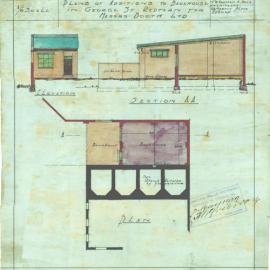 George St Redfern. Additions to bakehouse for Messrs Booth Ltd.