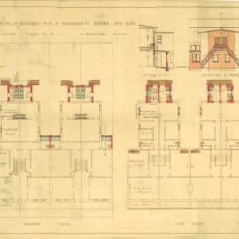 Great Buckingham St (74-80) Redfern. Conversion of residences.