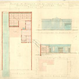 Renwick St (143-145) Redfern. Stables and garage for Booth Ltd.