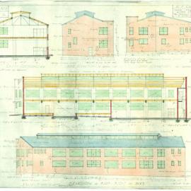 Plan - Hugo Street Redfern, factory premises for GF Coulter Esq., 1941