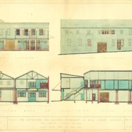 Wells St Redfern. Alts and adds to premises for Messrs J Juleff & Sons.