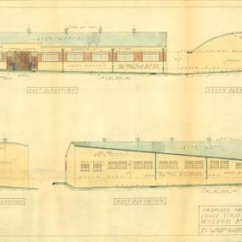 Plan - 34-54 Louis St Redfern, Factory for Wilson Brothers Limited, 1939
