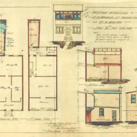 Plan - Alterations to existing building, Residence, 19 Windsor Street Paddington, 1927