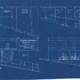 Plan - Additions to existing building, Residence, 10 Cameron Street Paddington, 1923