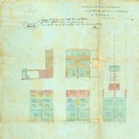 Plan - Additions to existing building, 30-56 Hargrave Street Paddington, 1923