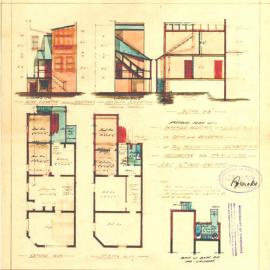 Plan - Additions to existing building, Residence, 76a Paddington Street Paddington, 1927