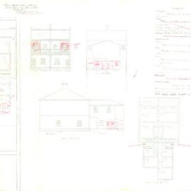 Plan - Additions to existing building, Residence, 201 Glenmore Road Paddington, 1927