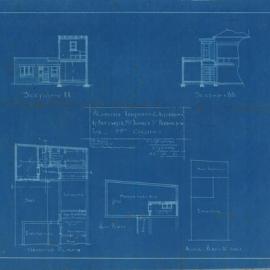 Plan - Additions to existing building, Bayswater, McDonald Street Paddington, 1927