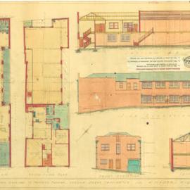 Plan - New building, Factory, Verona Street Paddington, 1936