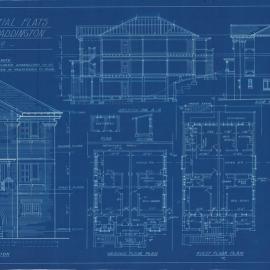 Plan - Residential flats, 59 Hargrave Street Paddington, 1926