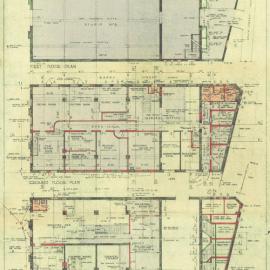 Plan - Repairs to film studio and laboratory, Reddy and South Streets Paddington, 1941