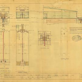 Plan - Additions to existing building, Shops, Oxford Street Paddington, 1941