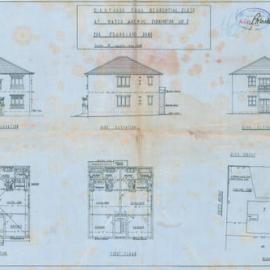 Plan - New building, Flats, Lot 7 Bates Avenue Paddington, 1929