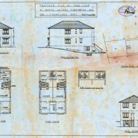Plan - Residential flats, Lot 2 Bates Avenue  Paddington, 1941