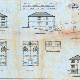 Plan - New building, Flats, Lot 2 Bates Avenue Paddington, 1929