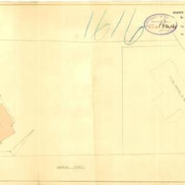 Plan - Demolition and re-erection, Marks School Hall, New South Head Road Paddington, 1929